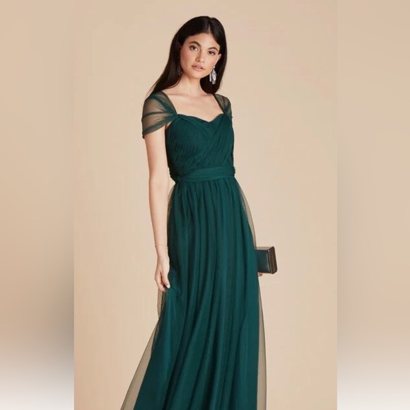 Birdy Grey Christina Strapless Emerald Green Prom Gown NWT Size Small - Picture 2 of 9